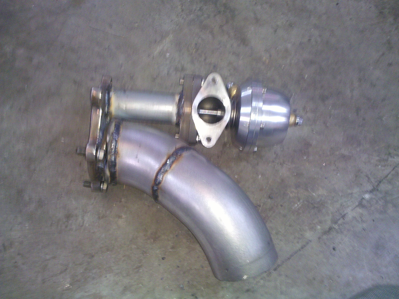 3" Downpipe, 38MM Divorced Port Wastegate Turbo / Supercharger HybridZ